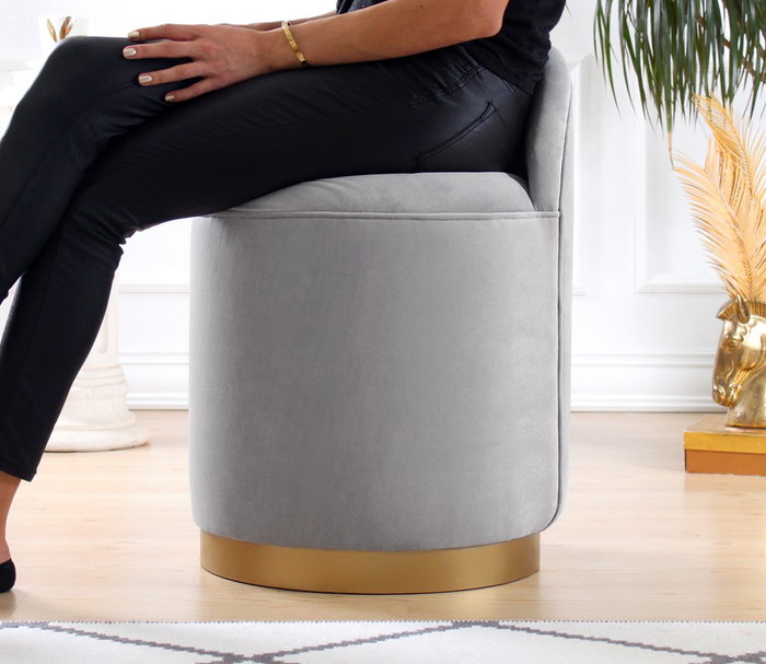Atelier Del Sofa Dover - Gris claro